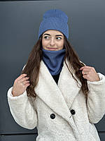 Базова жіноча зимова молодіжна шапка-лопата