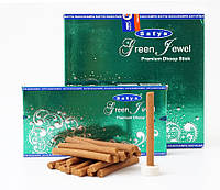 Satya Green Jewel DHOOP Зелёная драгоценность