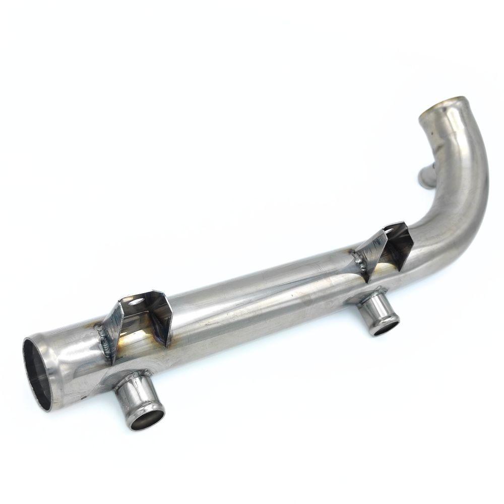Патрубок Opel Kadett, Ascona 1.8-2.0L (90265800) з нержавіючої сталі
