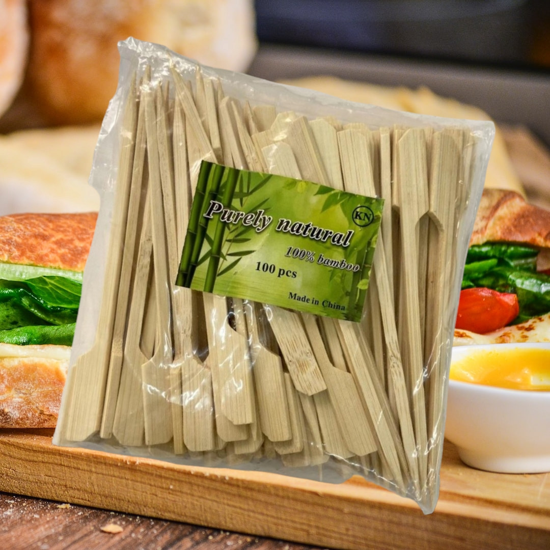 Шпажки бамбуковые для канапе Гольф 100 шт (ID#2004393658), цена: 101.25 ...