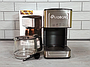 Крапельна кавоварка 800 мл Lexical LEM-0633 зі скляним кавником 700 Вт/Кавоварка для дому, роботи, фото 7