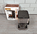 Крапельна кавоварка 800 мл Lexical LEM-0633 зі скляним кавником 700 Вт/Кавоварка для дому, роботи, фото 3