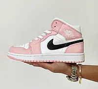 Кроссовки Jordan 1 Mid Barely Rose 40