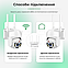Вулична поворотна Wi Fi камера відеоспостереження YCC365 plus Wifi 2Мп камера вайфай зовнішнього спостереження для дому, фото 3