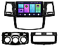 Магнітола для Hilux Fortuner 2007-2015 на Android | Сенсорний екран, GPS, Bluetooth, камера заднього виду, фото 2