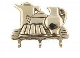 Вішалка "Кувшини" з латуні 10*12 см Stilars Італія 81