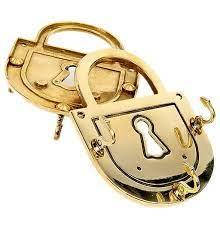 Ключниця "Замок" з латуні 10х13,5 см Stilars Італія 74