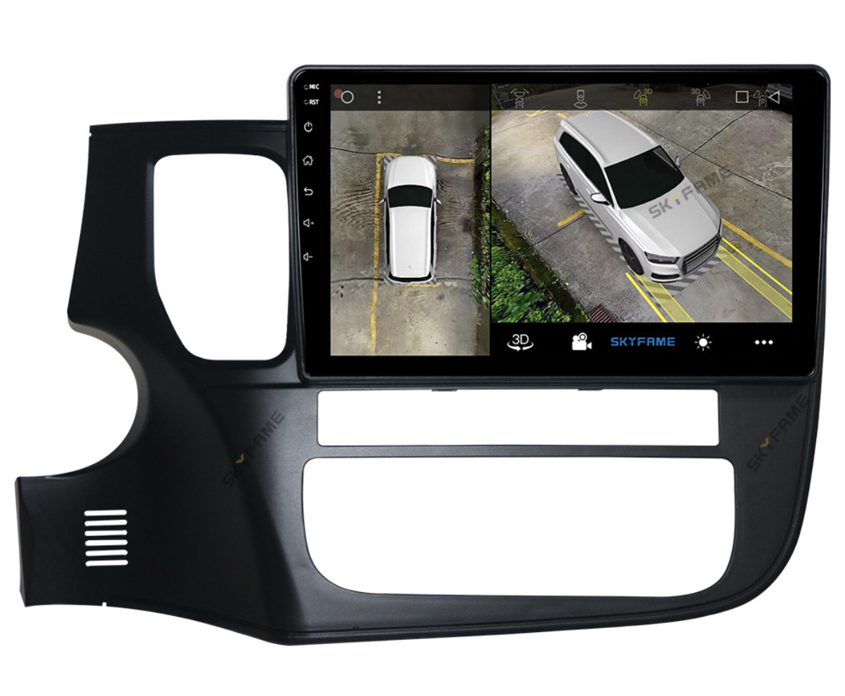Магнітола для Mitsubishi Outlander 2012-2018 на Android. Преміальна модель (2+32 ГБ 4G QLED CarPlay 8 ядер)