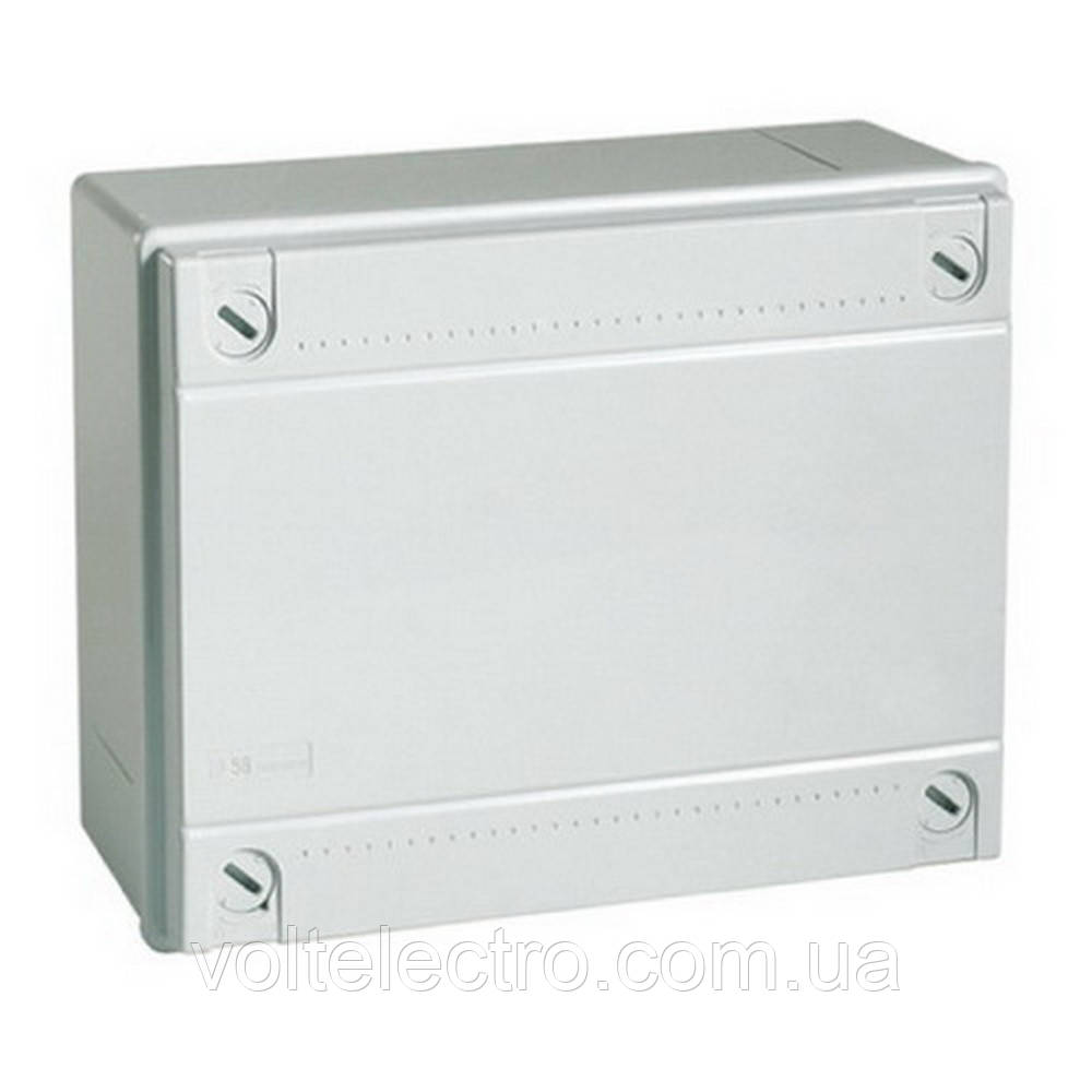 Коробка розподільча ДКС 240х190х90 сіра гладка IP56: продажа, цена в ...