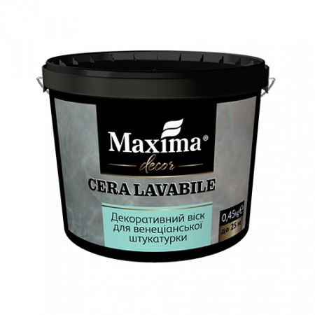 Декоративний віск для венеціанської штукатурки Cera Lavabile TM Maxima, 0,45кг