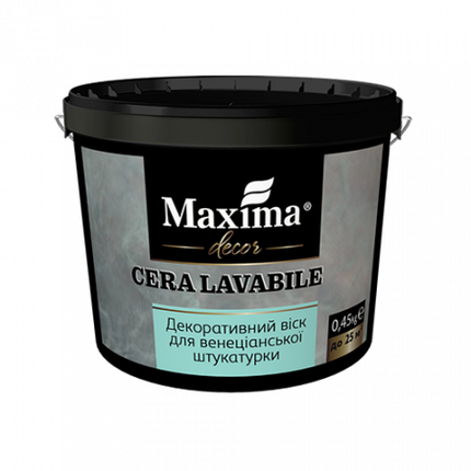 Декоративний віск для венеціанської штукатурки Cera Lavabile TM Maxima, 0,45кг, фото 1