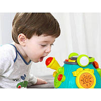 Дитячий Музичний центр Караоке з мікрофоном і безліччю мелодій іграшка для розвитку музичного слуху