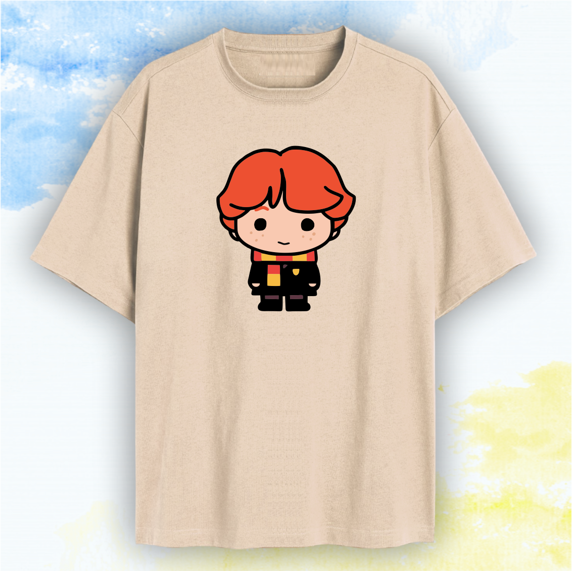 Футболка дитяча з принтом Гаррі Поттер "рон вузлі", фото 1