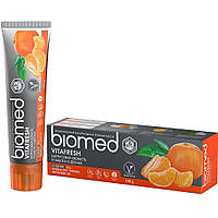 Зубна паста BioMed Citrus Fresh Антибактеріальна для свіжості дихання і зміцнення емалі 100 г