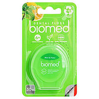 Комплексна зубна нитка BioMed з ароматом м'яти та юзу 50 м