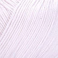 Пряжа YarnArt Baby Cotton, Білий №400, (Ярнарт Бебі Коттон) 50гр., 165м. нитки для в'язання, фото 3