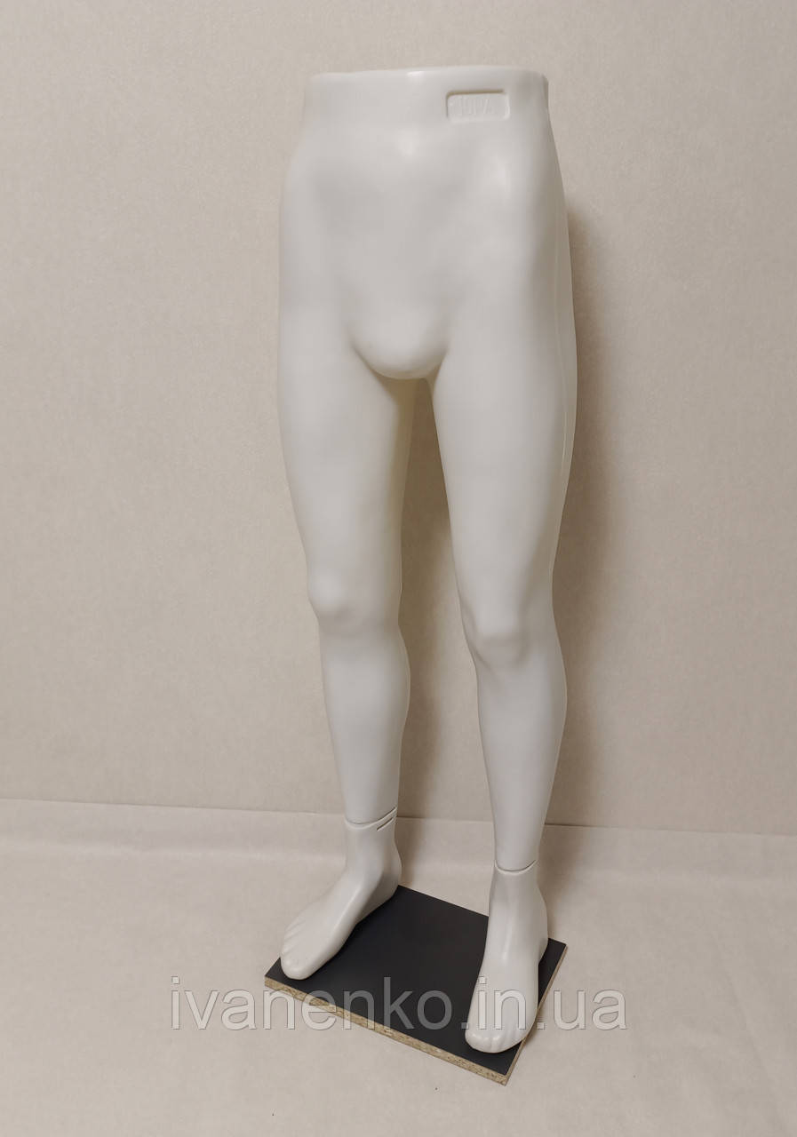 Манекен чоловічих ніг "Юра" на підставці ДВП, фото 1