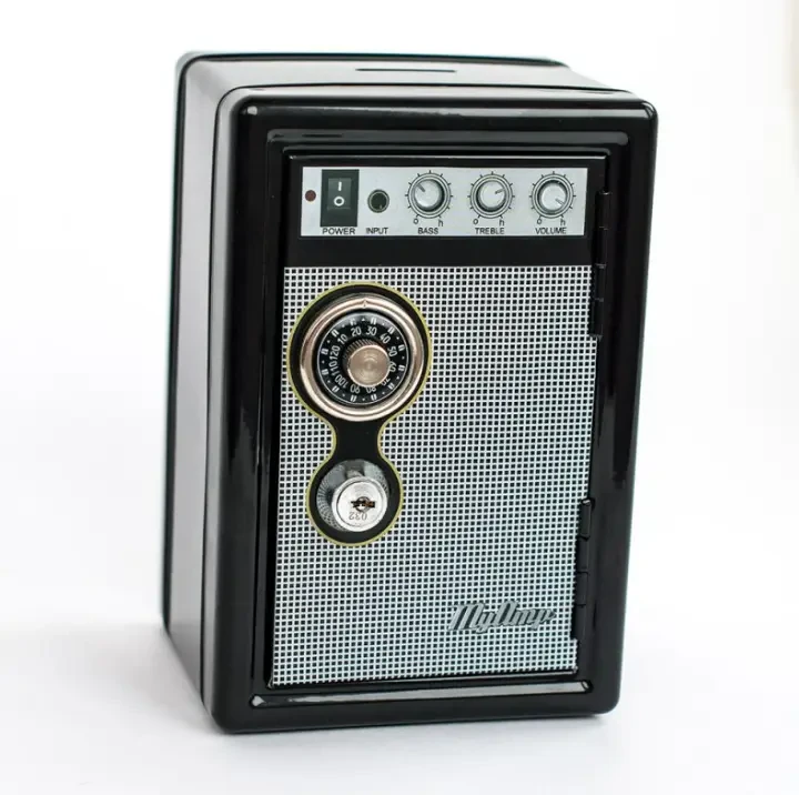 Скарбничка Металевий Сейф Metal Safe Radio Радіо