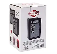 Скарбничка Металевий Сейф Metal Safe Radio Радіо, фото 6