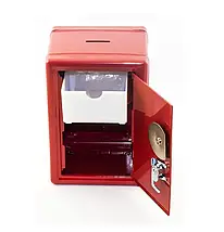 Скарбничка Металевий Сейф Metal Safe Radio Радіо, фото 3