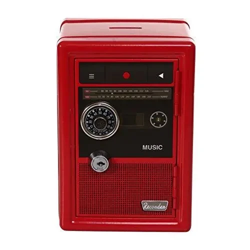 Скарбничка Металевий Сейф Metal Safe Radio Радіо
