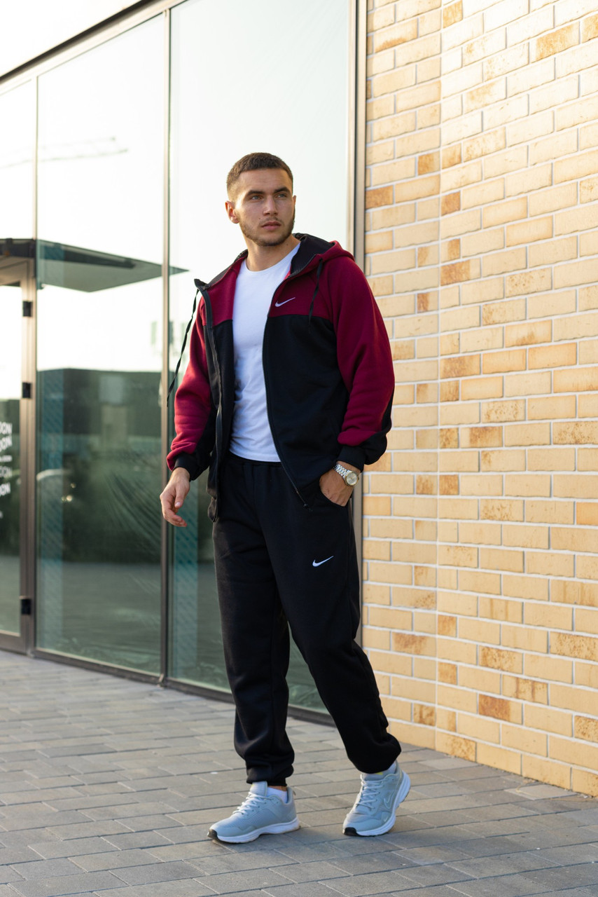 Теплий спортивний костюм найк Nike чоловічий, фото 1