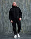 Теплий Спортивний костюм оверсайз зимовий на флісі графіт, фото 10