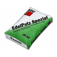 Мінеральна штукатурка Baumit EdelPutz Spezial, White, 1,5 мм, Баранець, 25 кг.