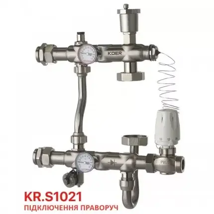 Смесительный узел KR.S1022 1" НР SUS304, фото 2