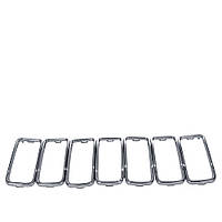 6VM90SZ0AA Кільця решітки хром комплект (7 шт.) Jeep Renegade 19-23