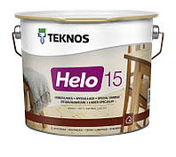 Teknos Helo 15 матовый лак для дерева 2,7л