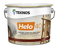 Teknos Helo 40 полуглянцевый лак для дерева 9л