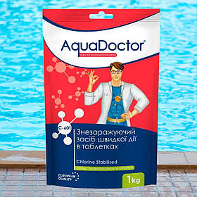 AquaDoctor C-60T шок-хлор у таблетках, 0,9 кг кг