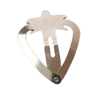 Шпильки для волосся Finding Хлопушки тик-так полуниця Сталистий 29 мм х 36 мм