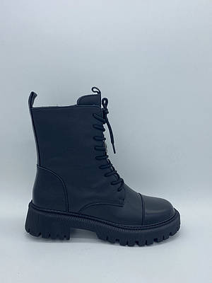 Шкіряні зимові черевики. Украина. Великі розміри (41).