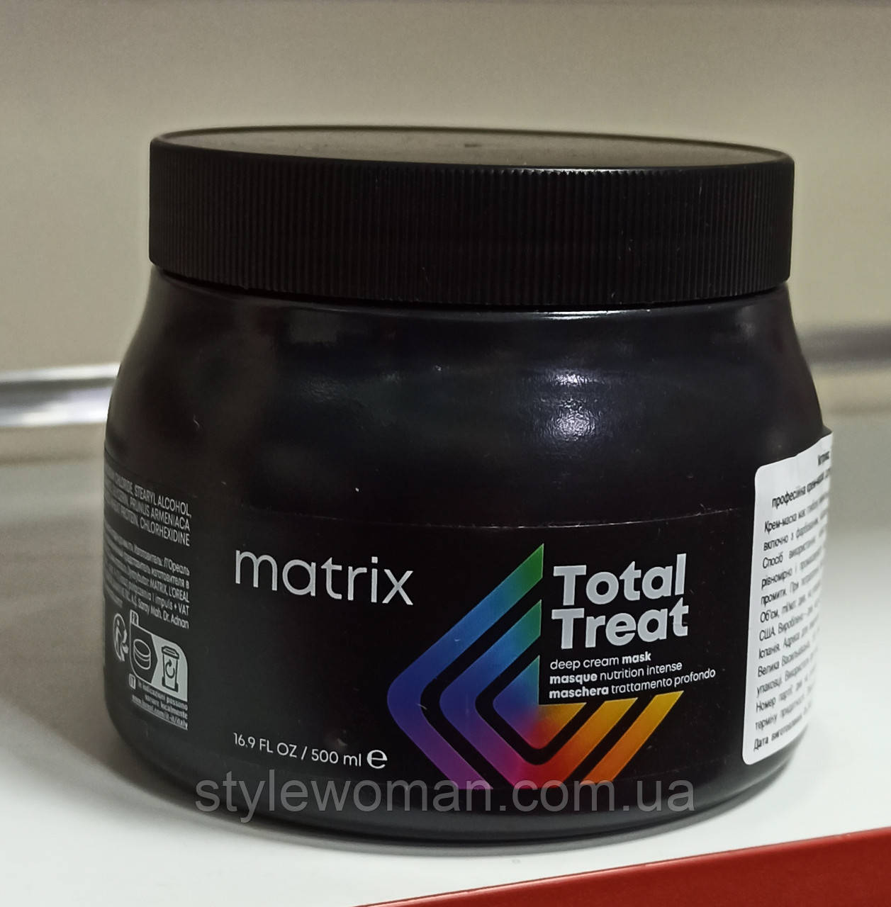 Matrix Total Results Pro-Solutionist Total Treat Інтенсивно відновлювальна маска 500 мл