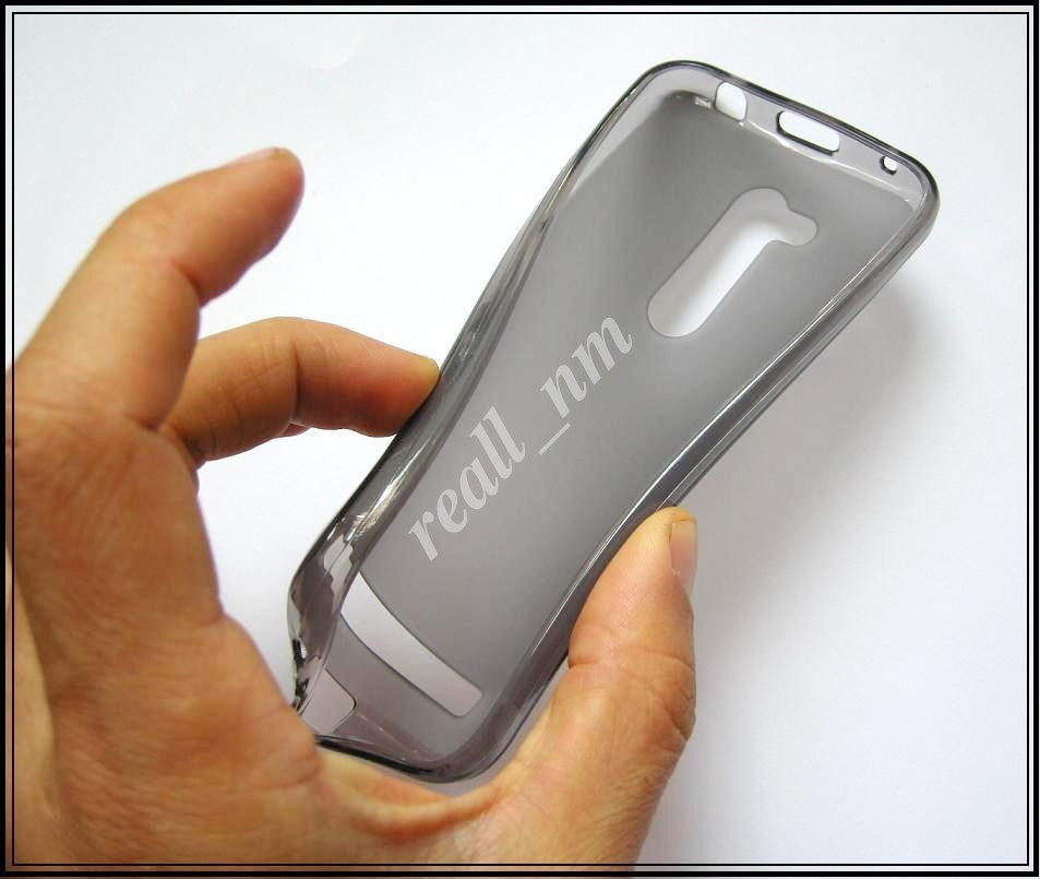 Серый силиконовый чехол накладка-бампер для Asus Zenfone Go ZB452KG x014d - фото 3 - id-p366031477