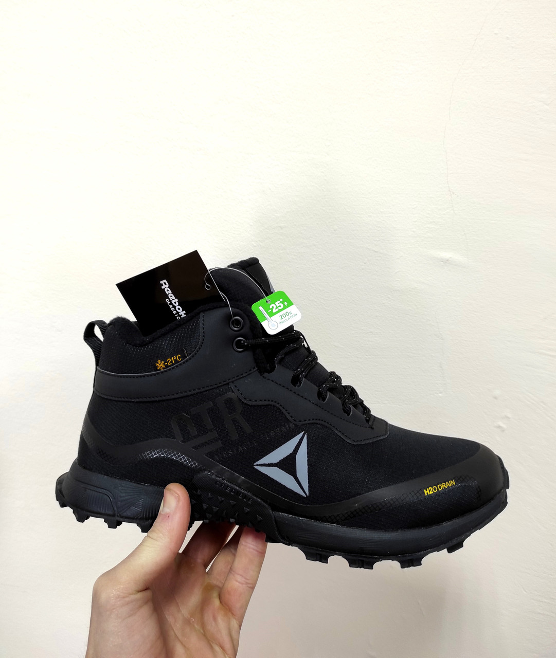 SALE Зимние ботинки Reebok All Terrain черные на меху - фото 8 - id-p2043847803