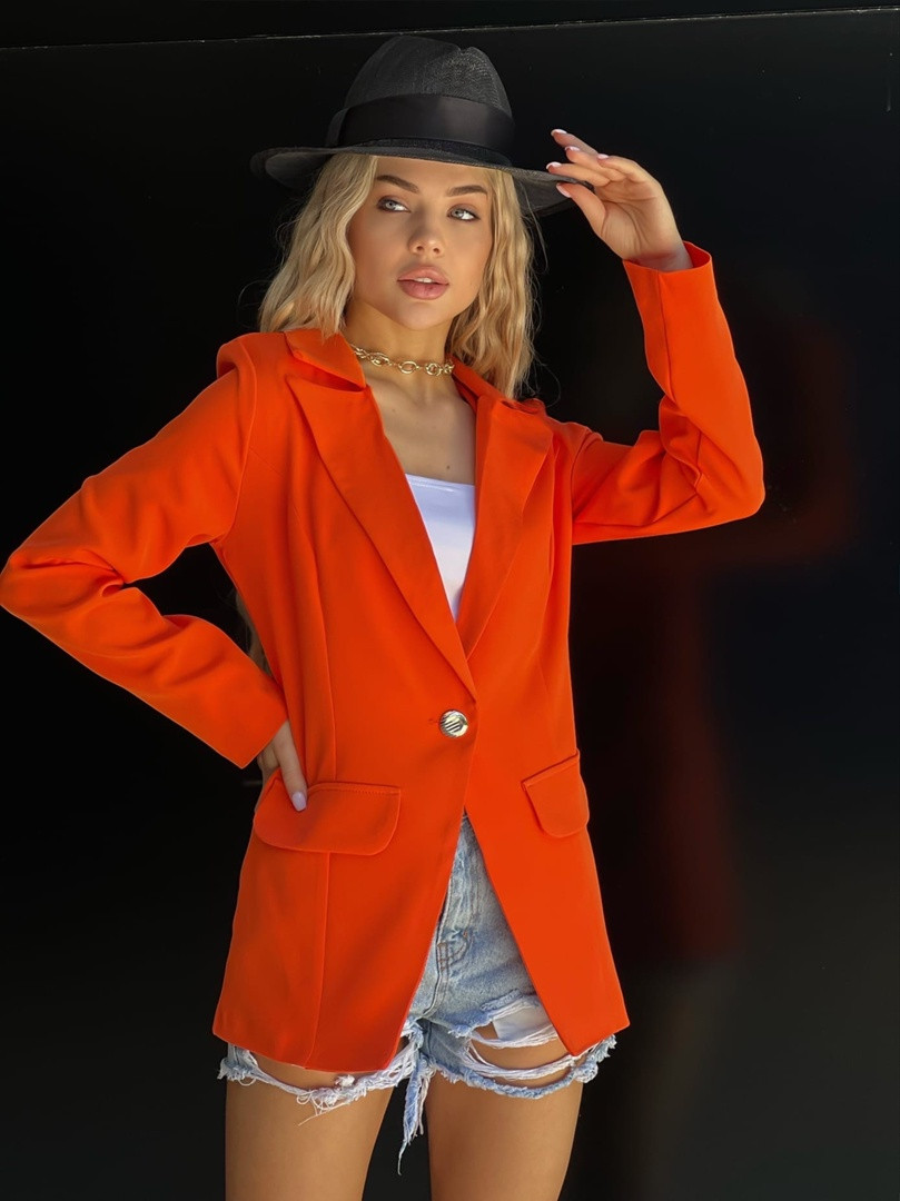 Модний стиль жіночий піджак, у топових літніх кольорах.Креп-костюмка 42-44, 446-48 кольорів 5