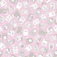 Побутовий лінолеум дитячий Tarkett Sinteros Сomfort Kitty 2 - ширина 3 метри