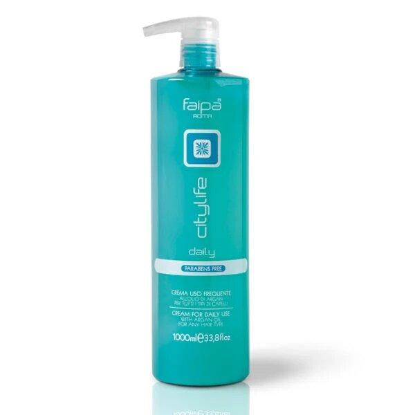 FAIPA CITY LIFE Daily Cream Крем для щоденного використання для всіх типів волосся з Аргном pH3.0, 1л (Оригінал)