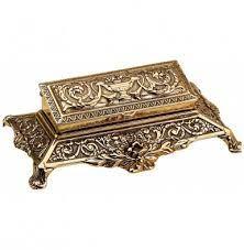 Скринька з латуні 23х13 см Stilars Італія 347