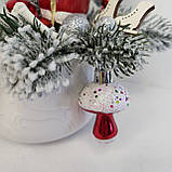 Новорічний декор Новорічна композиція з Сантою, оленем та ялинкою. подарунок на новий рік, на різдво, фото 3