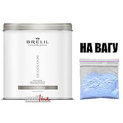 Пудра для знебарвлення волосся Brelil блакитна 30 г (на развес)