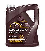 Моторное масло Mannol Energy Combi LL 5w30 С3 SN 5л
