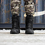 Берці зимові на хутрі (GRIFON) з закритим носком (Чорні), фото 2