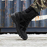 Берці зимові на хутрі (GRIFON) з закритим носком (Чорні), фото 7