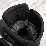 Берці зимові на хутрі (GRIFON) з закритим носком (Чорні), фото 6