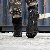 Берці зимові на хутрі (GRIFON) з закритим носком (Чорні), фото 8
