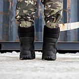 Берці зимові на хутрі (GRIFON) з закритим носком (Чорні), фото 9